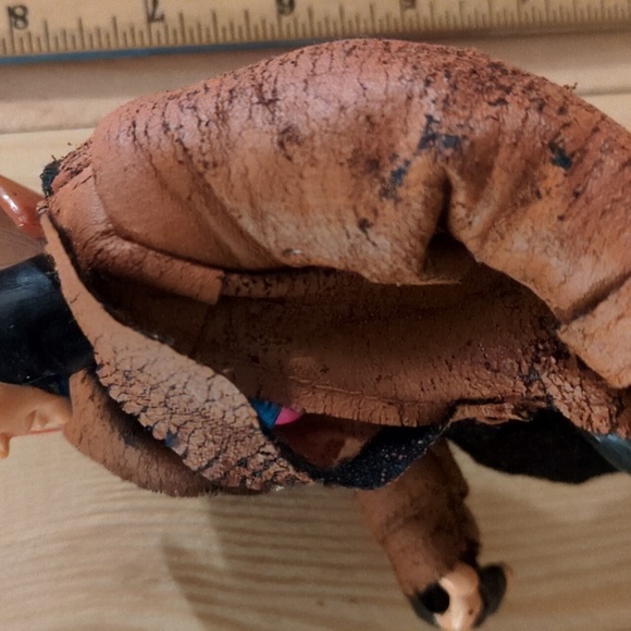 Gambit Vintage Uncanny X-Men 10"Action Figure with Brown Coat and Blue Accents - Picture 5 of 5